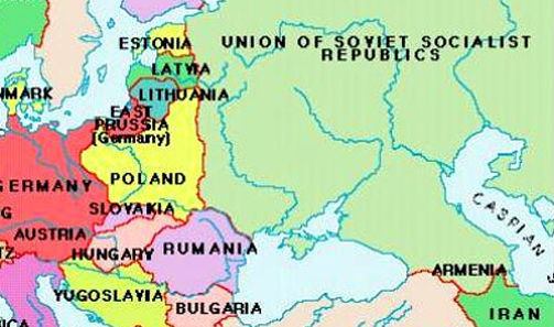 map of eastern europe. This map (above) of Eastern