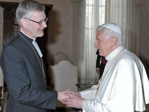 Description: Description: Description: Description: Lutheran "Bishop" of Mikkeli address to Benedict XVI
